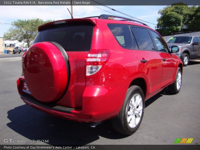 Barcelona Red Metallic / Sand Beige 2011 Toyota RAV4 I4