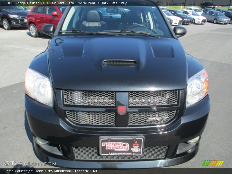 Brilliant Black Crystal Pearl / Dark Slate Gray 2008 Dodge Caliber SRT4