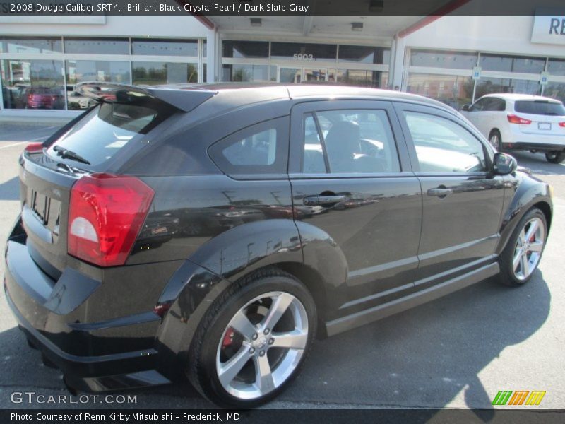Brilliant Black Crystal Pearl / Dark Slate Gray 2008 Dodge Caliber SRT4