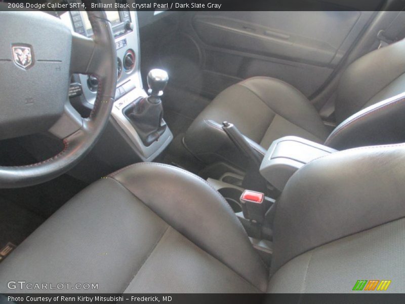 Brilliant Black Crystal Pearl / Dark Slate Gray 2008 Dodge Caliber SRT4