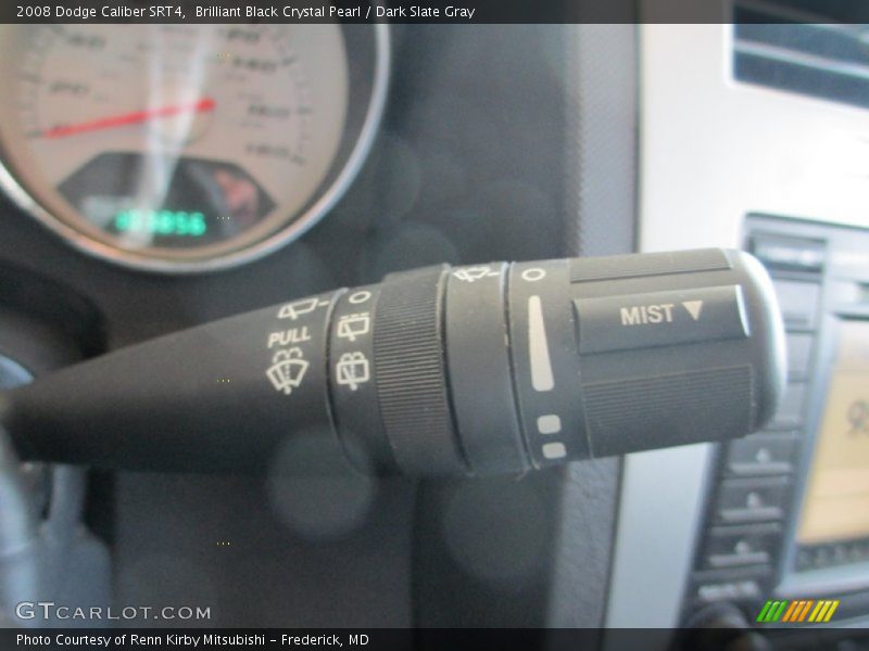 Brilliant Black Crystal Pearl / Dark Slate Gray 2008 Dodge Caliber SRT4