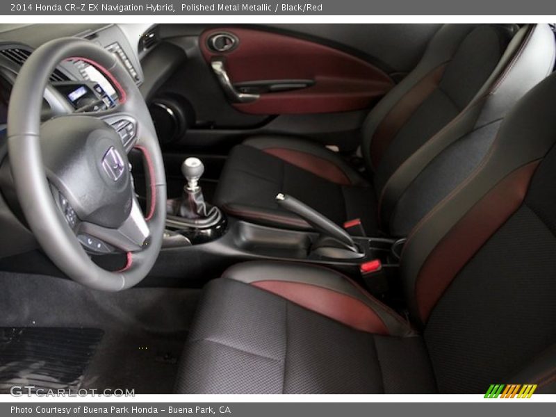  2014 CR-Z EX Navigation Hybrid Black/Red Interior