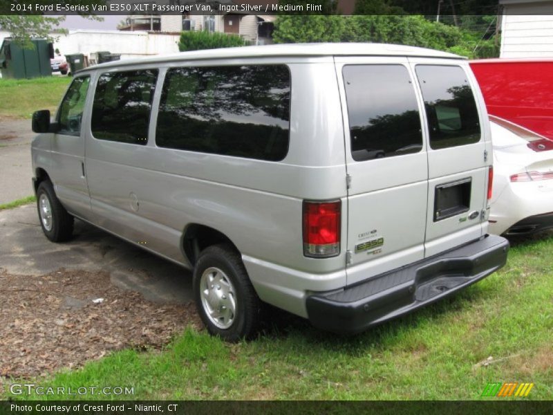 Ingot Silver / Medium Flint 2014 Ford E-Series Van E350 XLT Passenger Van