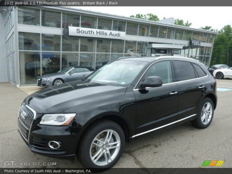 Brilliant Black / Black 2015 Audi Q5 3.0 TDI Premium Plus quattro