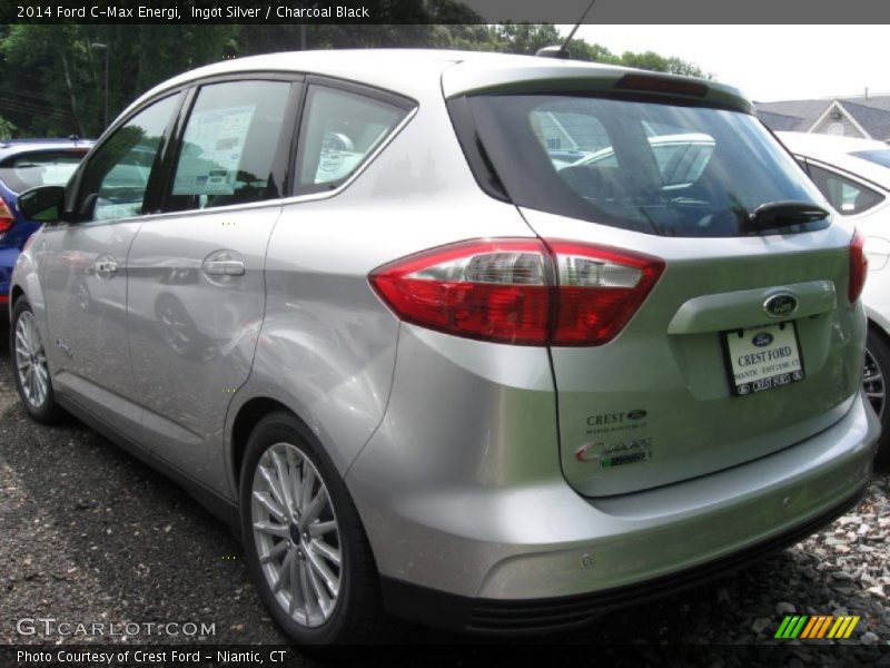 Ingot Silver / Charcoal Black 2014 Ford C-Max Energi