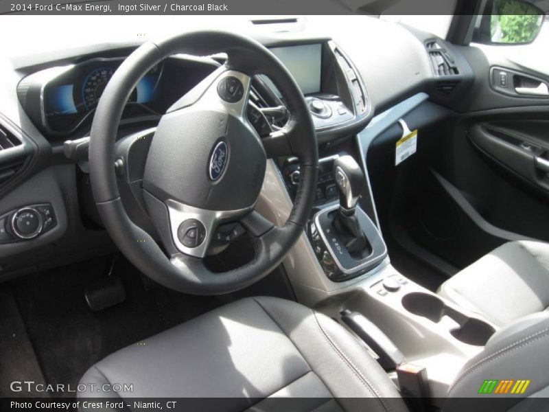 Ingot Silver / Charcoal Black 2014 Ford C-Max Energi