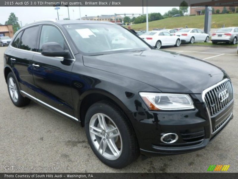 Brilliant Black / Black 2015 Audi Q5 3.0 TDI Premium Plus quattro