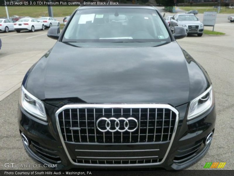 Brilliant Black / Black 2015 Audi Q5 3.0 TDI Premium Plus quattro