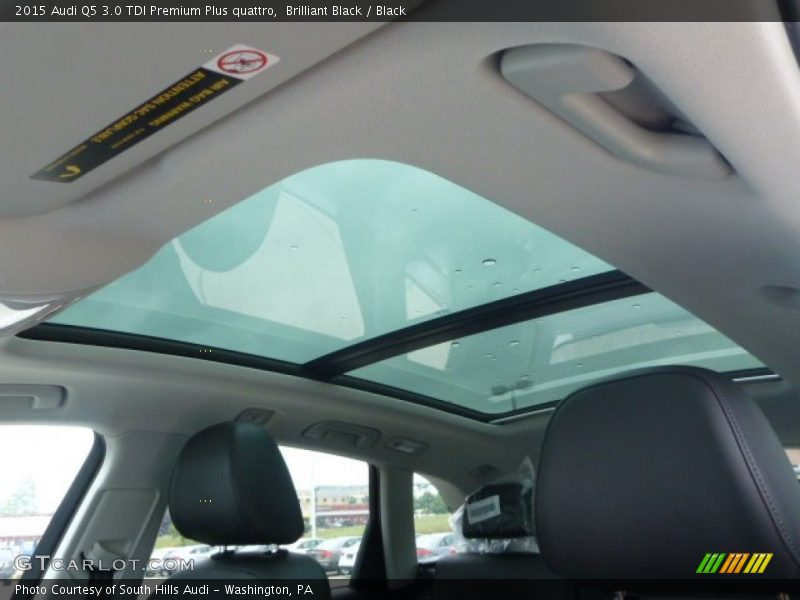 Brilliant Black / Black 2015 Audi Q5 3.0 TDI Premium Plus quattro