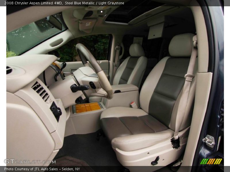  2008 Aspen Limited 4WD Light Graystone Interior