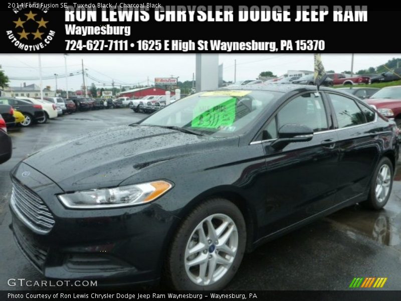 Tuxedo Black / Charcoal Black 2014 Ford Fusion SE