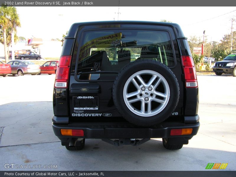 Java Black / Black 2002 Land Rover Discovery II SE