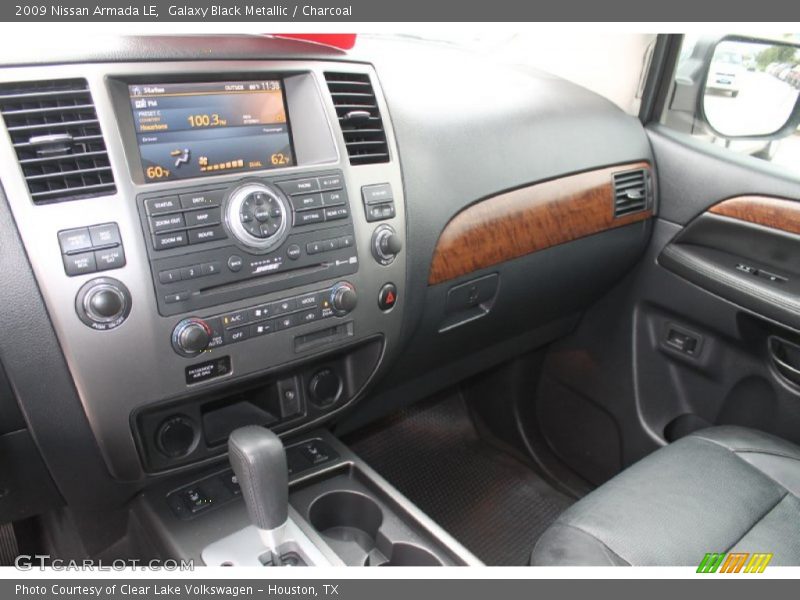 Galaxy Black Metallic / Charcoal 2009 Nissan Armada LE