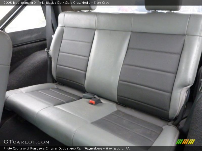 Black / Dark Slate Gray/Medium Slate Gray 2008 Jeep Wrangler X 4x4