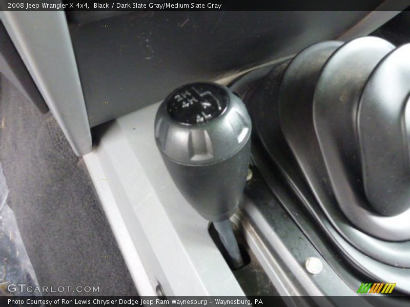 Black / Dark Slate Gray/Medium Slate Gray 2008 Jeep Wrangler X 4x4