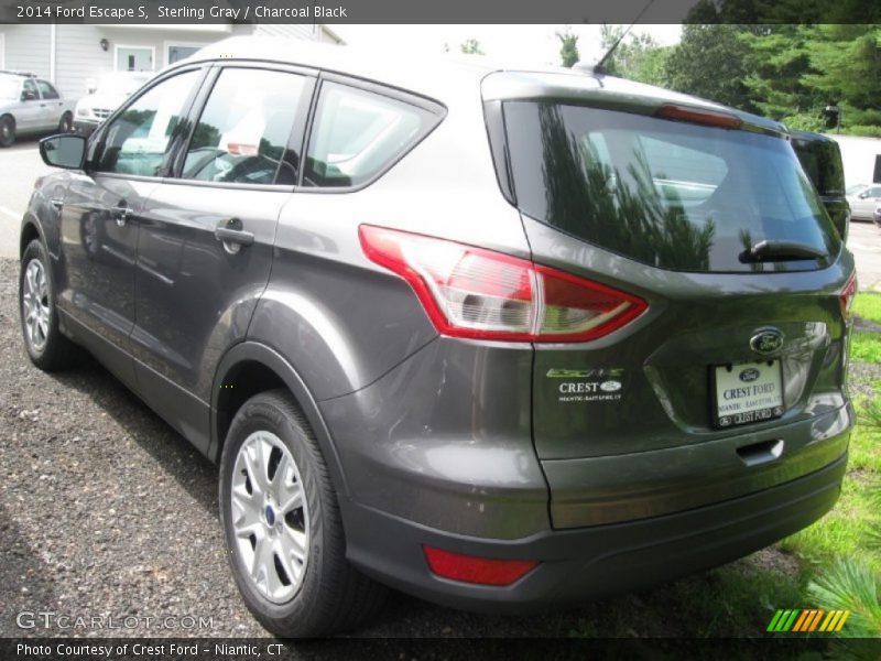 Sterling Gray / Charcoal Black 2014 Ford Escape S