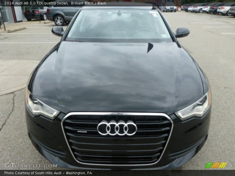 Brilliant Black / Black 2014 Audi A6 3.0 TDI quattro Sedan