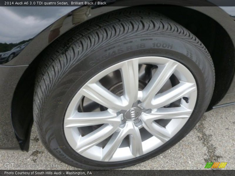 Brilliant Black / Black 2014 Audi A6 3.0 TDI quattro Sedan