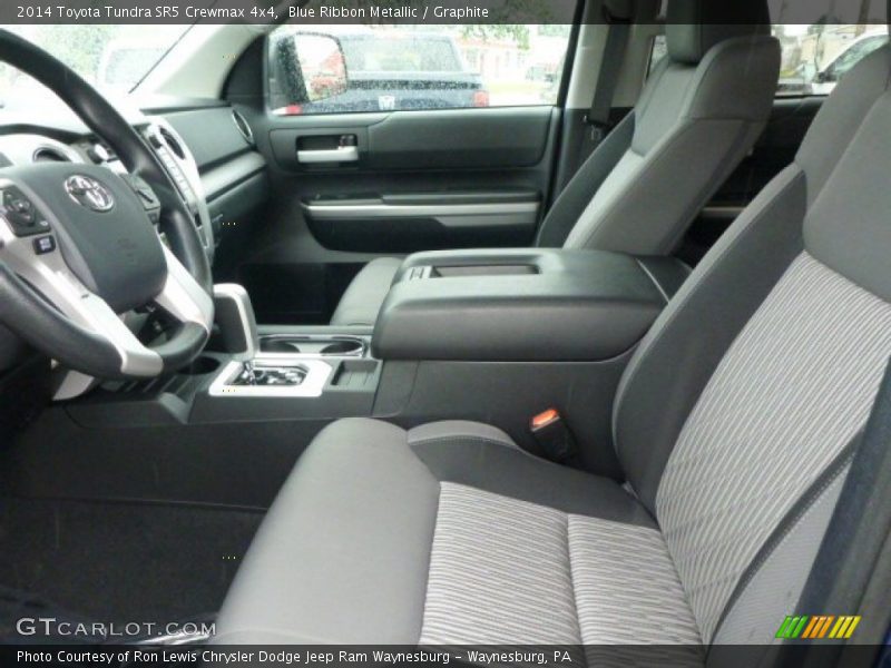 Blue Ribbon Metallic / Graphite 2014 Toyota Tundra SR5 Crewmax 4x4