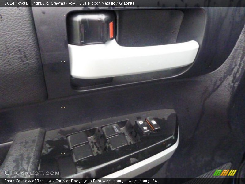 Blue Ribbon Metallic / Graphite 2014 Toyota Tundra SR5 Crewmax 4x4