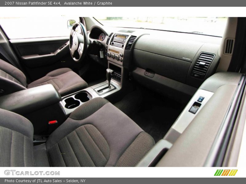 Avalanche White / Graphite 2007 Nissan Pathfinder SE 4x4