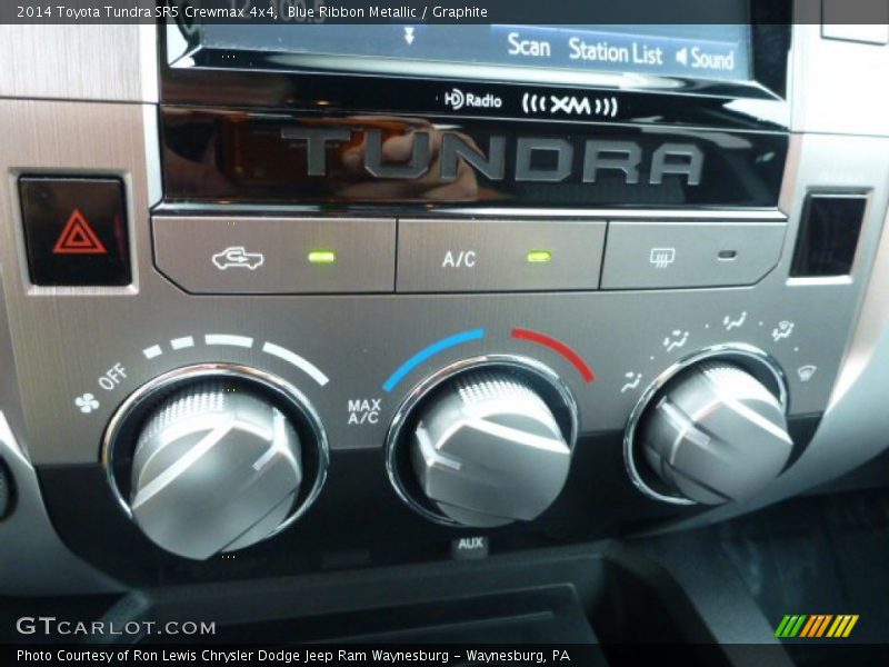 Blue Ribbon Metallic / Graphite 2014 Toyota Tundra SR5 Crewmax 4x4