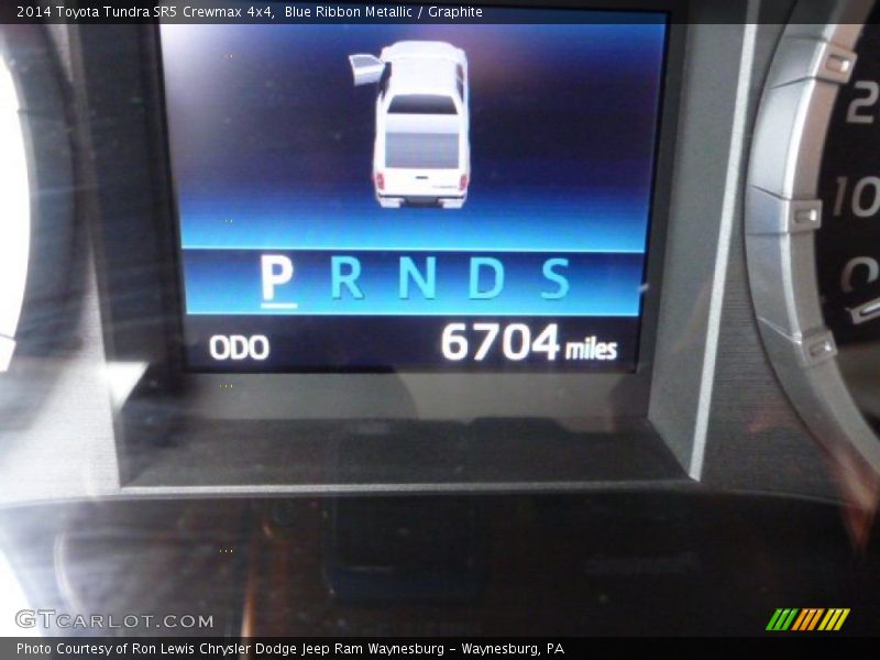 Blue Ribbon Metallic / Graphite 2014 Toyota Tundra SR5 Crewmax 4x4