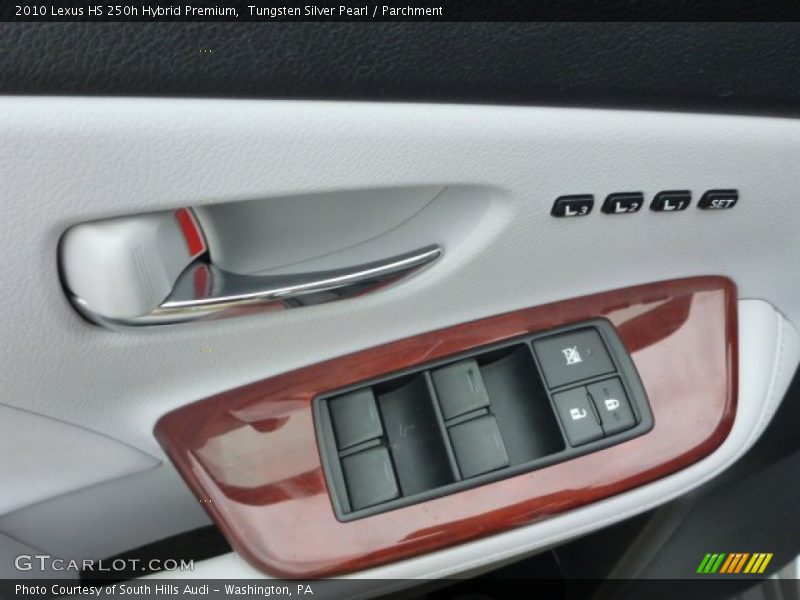 Tungsten Silver Pearl / Parchment 2010 Lexus HS 250h Hybrid Premium