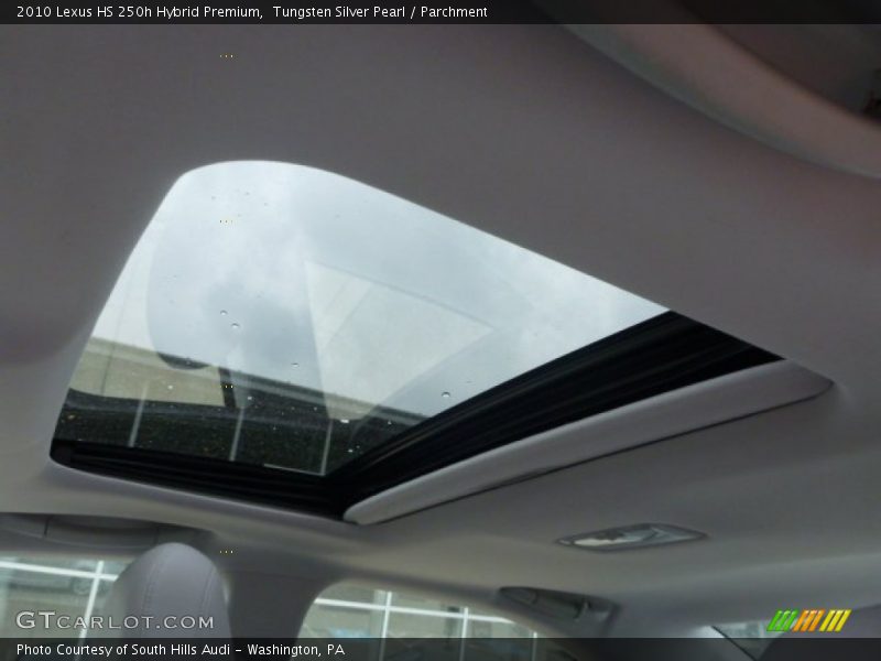 Tungsten Silver Pearl / Parchment 2010 Lexus HS 250h Hybrid Premium