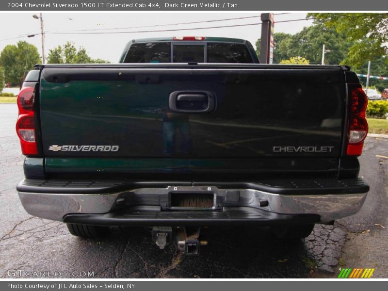 Dark Green Metallic / Tan 2004 Chevrolet Silverado 1500 LT Extended Cab 4x4