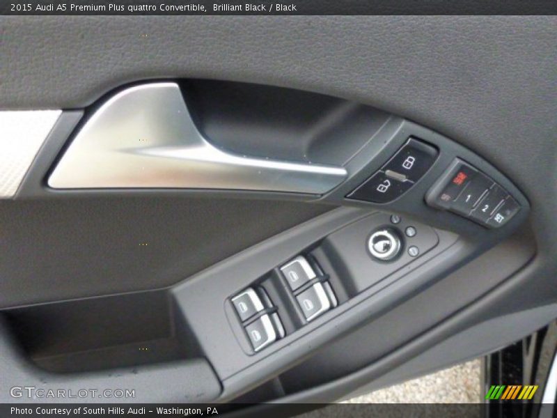 Brilliant Black / Black 2015 Audi A5 Premium Plus quattro Convertible