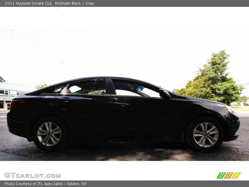 Midnight Black / Gray 2011 Hyundai Sonata GLS