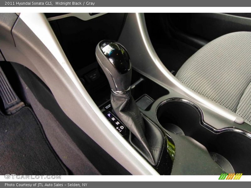 Midnight Black / Gray 2011 Hyundai Sonata GLS