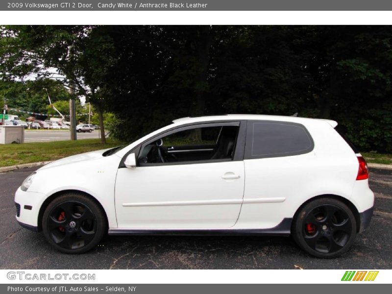 Candy White / Anthracite Black Leather 2009 Volkswagen GTI 2 Door