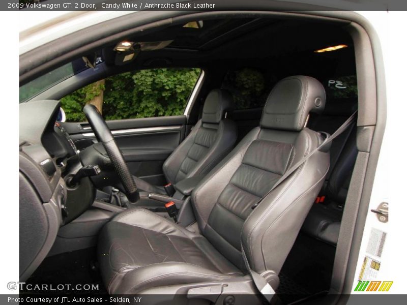  2009 GTI 2 Door Anthracite Black Leather Interior