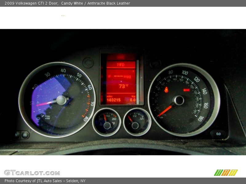  2009 GTI 2 Door 2 Door Gauges