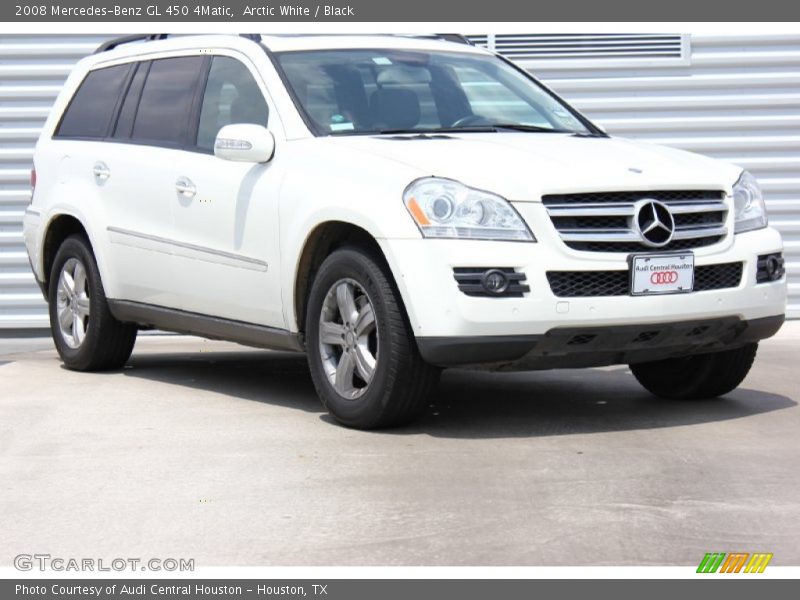 Arctic White / Black 2008 Mercedes-Benz GL 450 4Matic