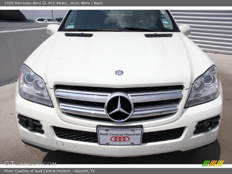 Arctic White / Black 2008 Mercedes-Benz GL 450 4Matic