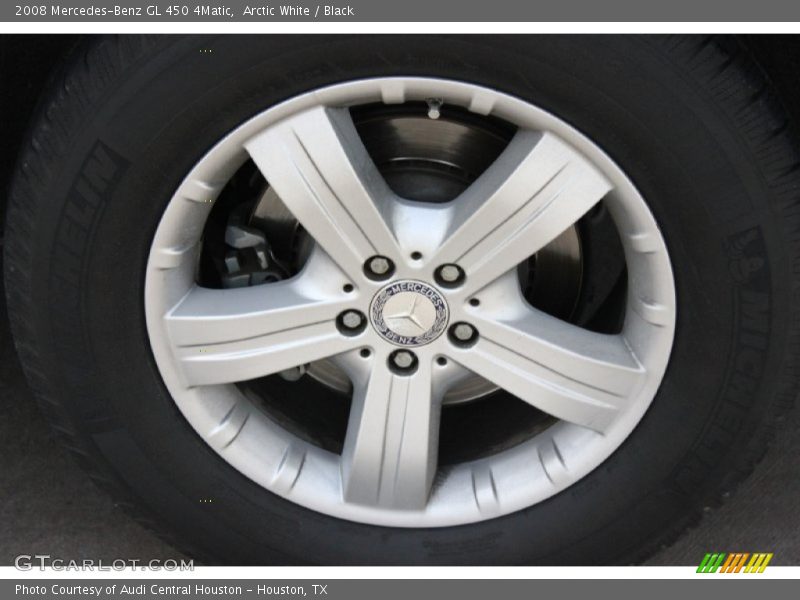 Arctic White / Black 2008 Mercedes-Benz GL 450 4Matic