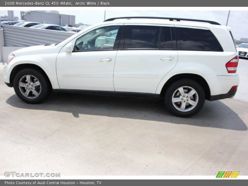 Arctic White / Black 2008 Mercedes-Benz GL 450 4Matic