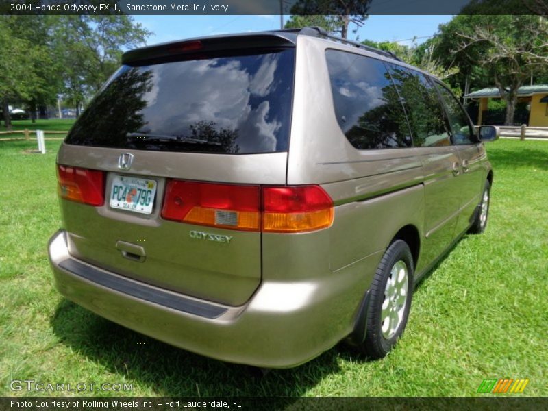 Sandstone Metallic / Ivory 2004 Honda Odyssey EX-L