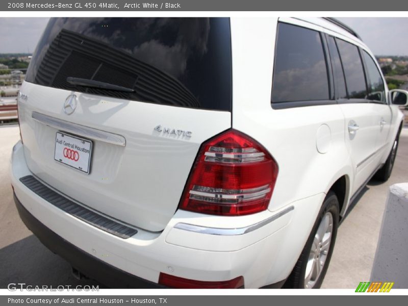 Arctic White / Black 2008 Mercedes-Benz GL 450 4Matic