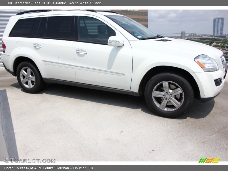Arctic White / Black 2008 Mercedes-Benz GL 450 4Matic