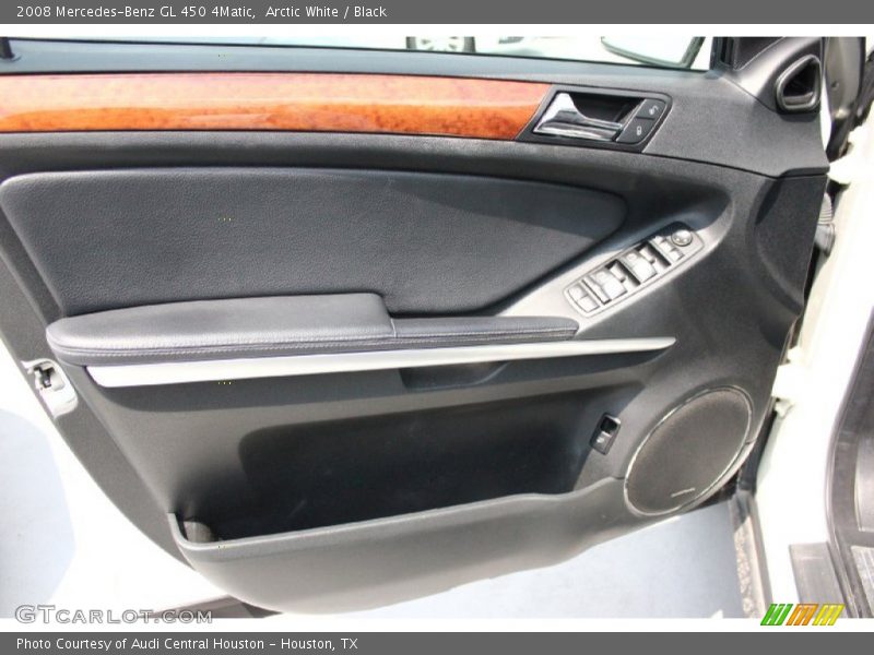 Arctic White / Black 2008 Mercedes-Benz GL 450 4Matic