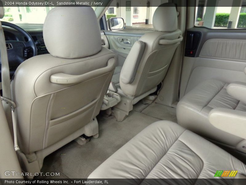 Rear Seat of 2004 Odyssey EX-L