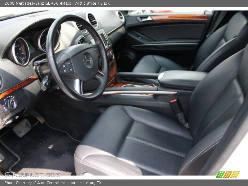 Arctic White / Black 2008 Mercedes-Benz GL 450 4Matic