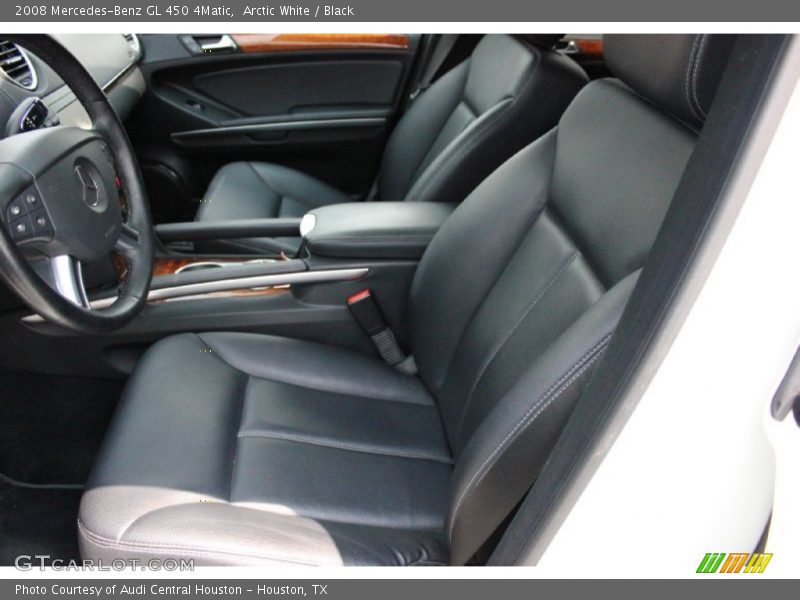 Arctic White / Black 2008 Mercedes-Benz GL 450 4Matic