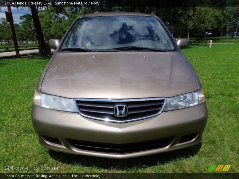 Sandstone Metallic / Ivory 2004 Honda Odyssey EX-L