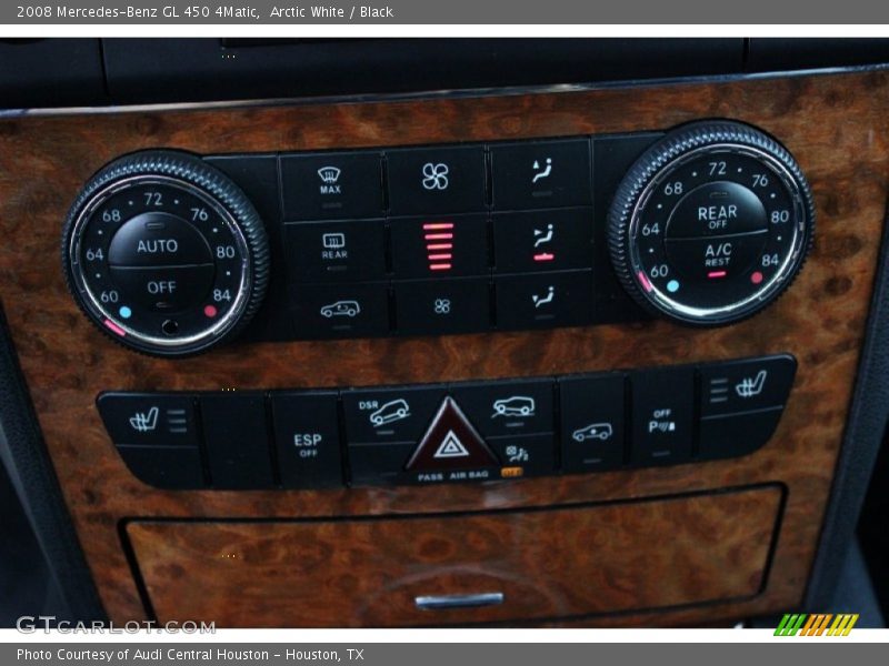 Arctic White / Black 2008 Mercedes-Benz GL 450 4Matic