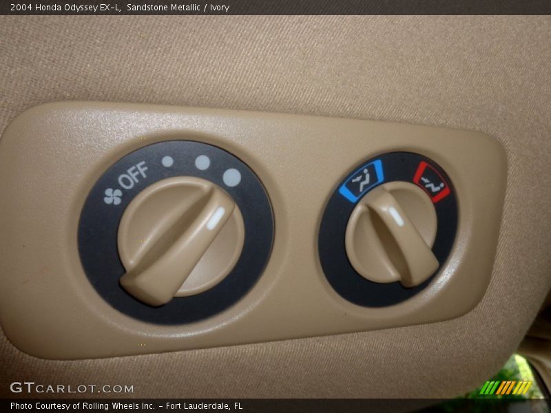 Sandstone Metallic / Ivory 2004 Honda Odyssey EX-L
